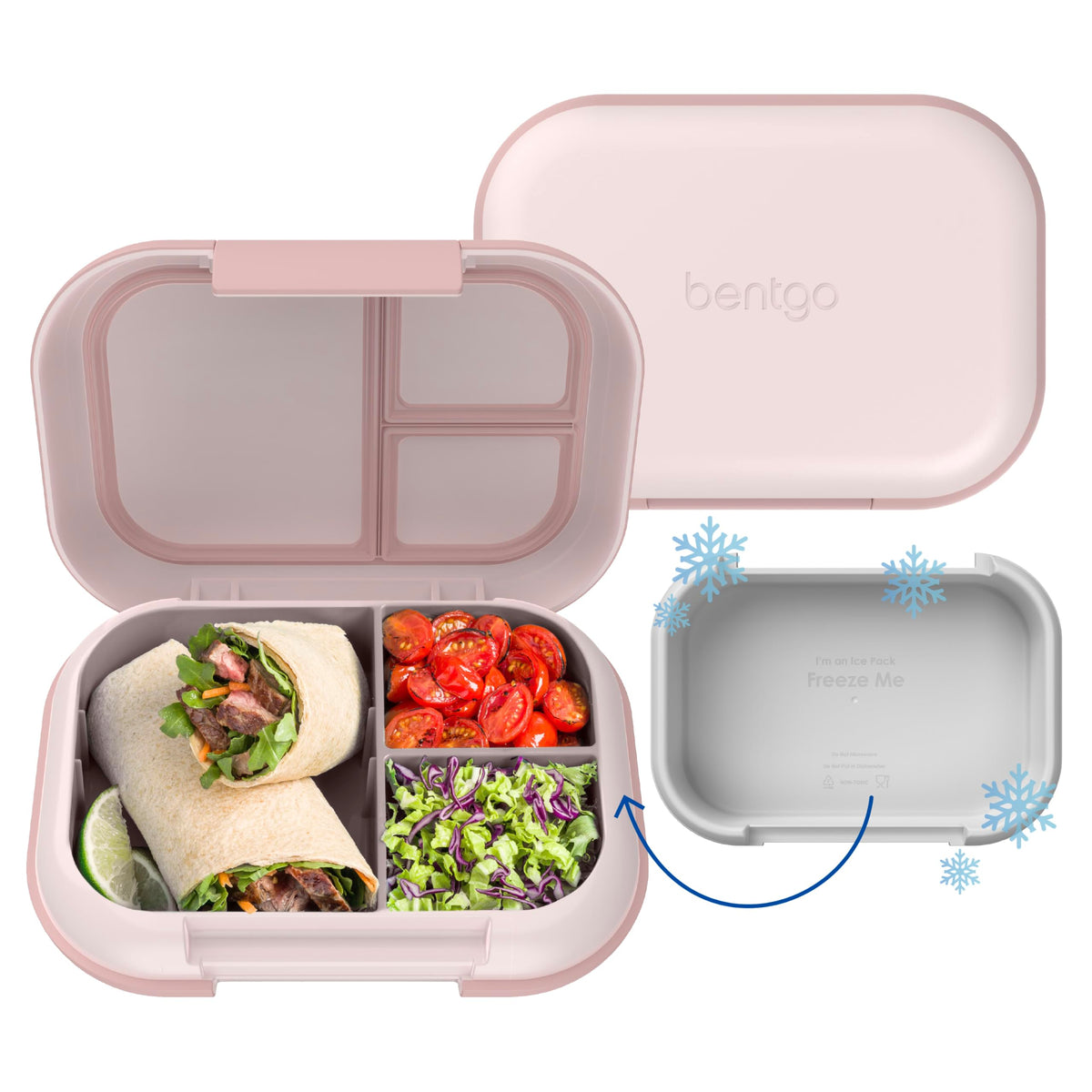 Bentgo Chill Max Leak-Proof XL Bento-Style 3 or 4 Compartment Lunch Box