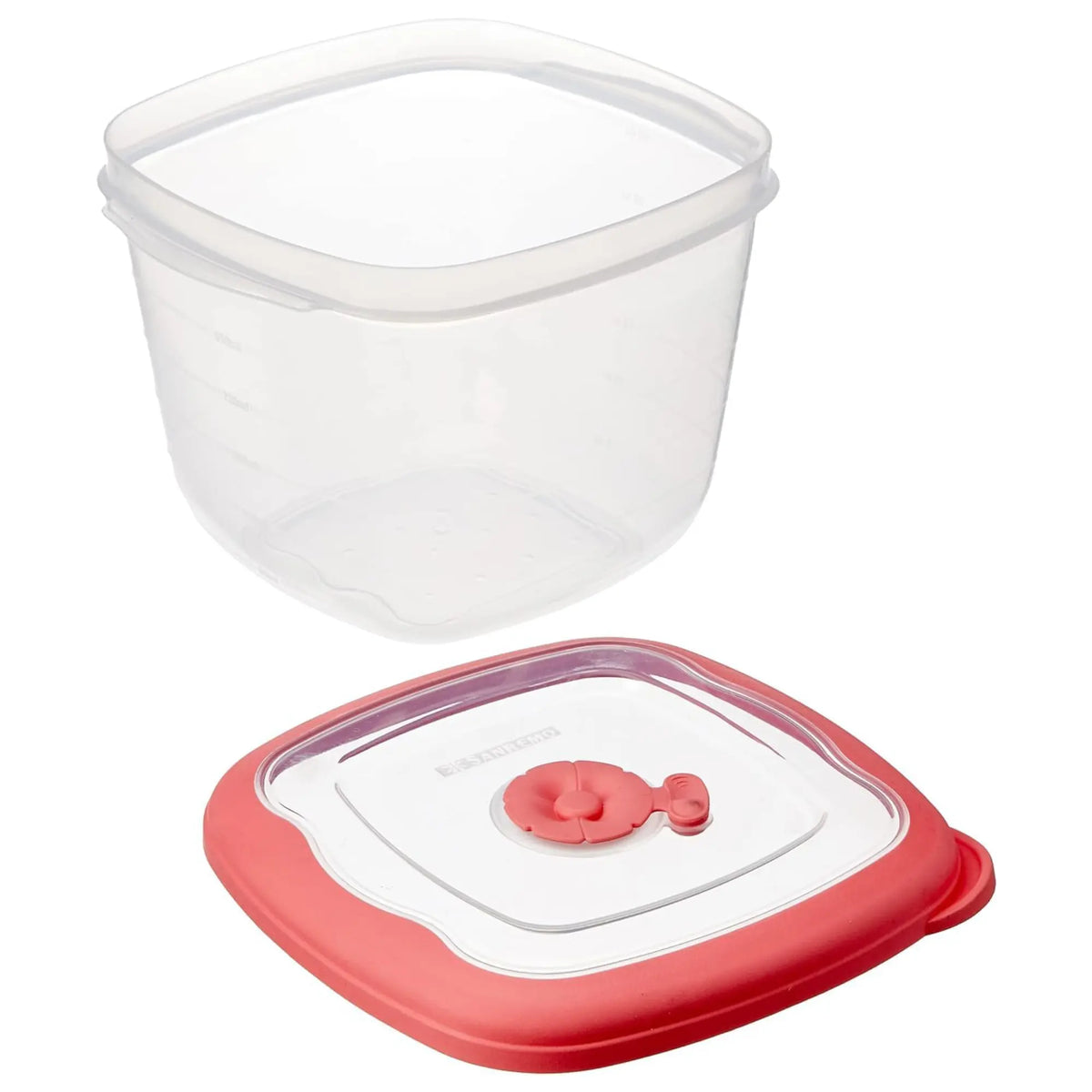 Plastic Food Storage Containers - 40 Oz Airtight Containers, Durable, Leak-Proof Lids, Steam Vent, Microwave & Dishwasher Safe