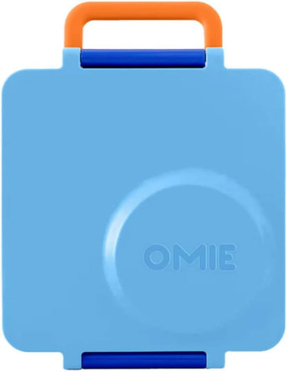 Omie OmieBox Kids Insulated Leakproof Bento Lunch Box with Food Jar (Blue Sky)