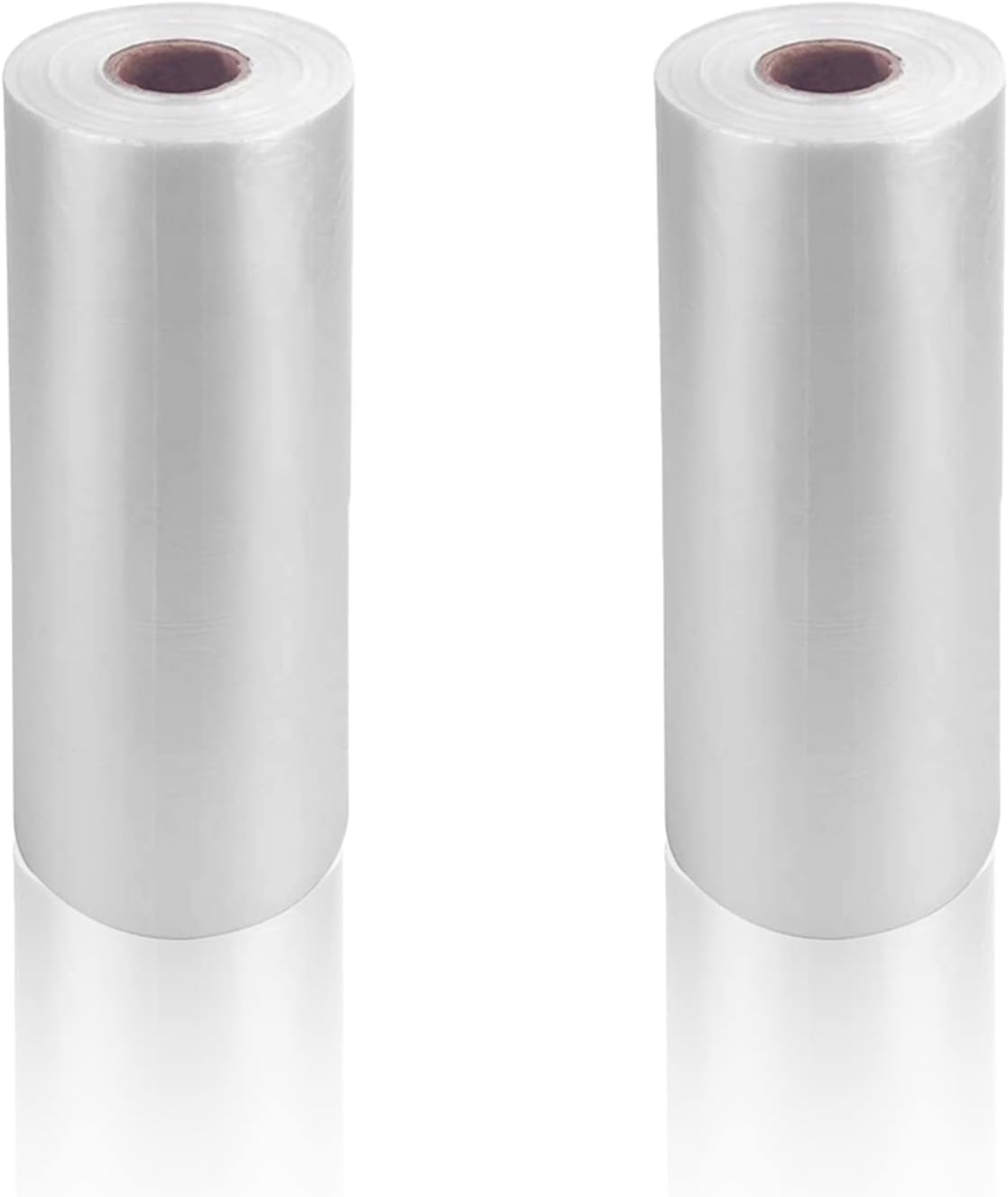 9527 Product 12" x 16" Clear Plastic Produce Bag, Food Storage Bag on a Roll, 350 Bags One Roll, Freeze/Heat Clear Bag for Bread, Meat, Vegetables, Fruits