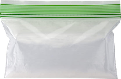 Amazon Basics Reclosable Food Storage Snack Bags, 300 Count