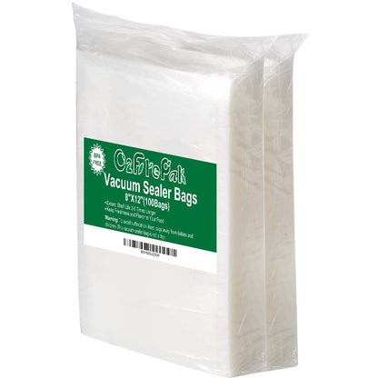 O2frepak Gallon 11"x16" Vacuum Sealer Bags 100ct for Food Storage
