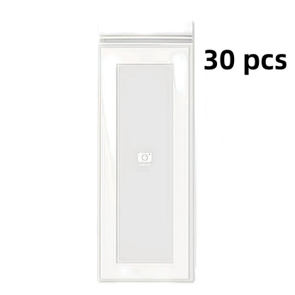 Thick Double Seal Reusable Food Storage Pouches, Food Grade Airtight Odor-Proof Freezer-Safe Bags for Refrigerator Organization & Portioning