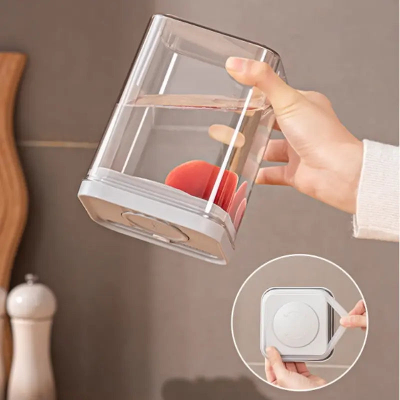 3pcs Sealed Plastic Food Storage Containers with Lids, Reusable Square Jars for Grains, Pasta, Coffee Beans, Nuts, Tea, Transparent Design, Durable Seal