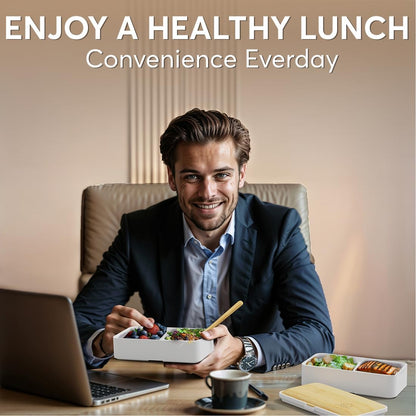 Umami Bento Box Adult, Leakproof, All-in-1 Lunch Containers for Adults
