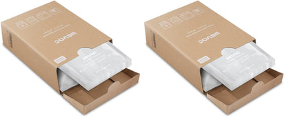 Wevac 8"x12" Vacuum Sealer Bags for Food, 200 Precut Quart Bags, Keeper Box