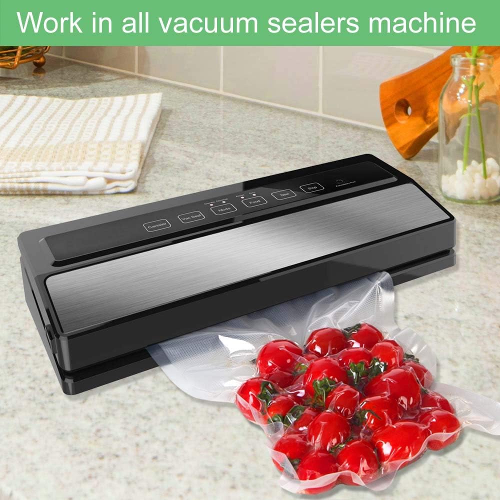 O2frepak Gallon 11"x16" Vacuum Sealer Bags 100ct for Food Storage