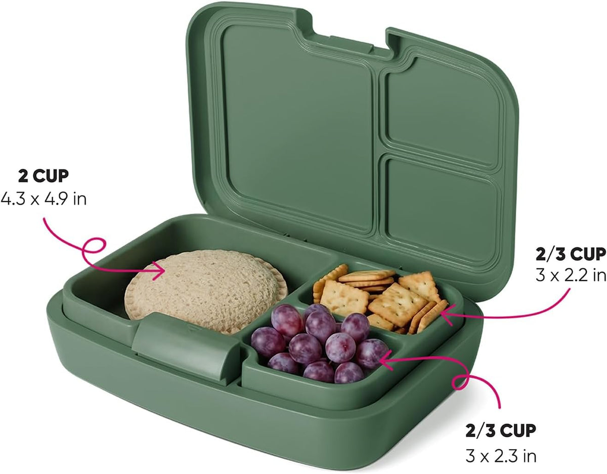 Simple Modern Disney Pixar Kids Bento Box, Lunch Box | 3 Compartments