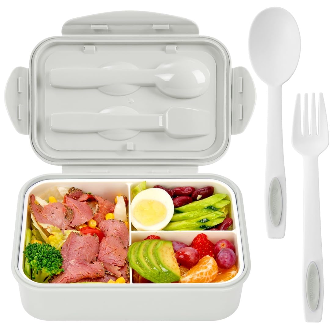 LOVINA Bento Boxes for Adults - 1100ML Bento Lunch Box Container For Kids