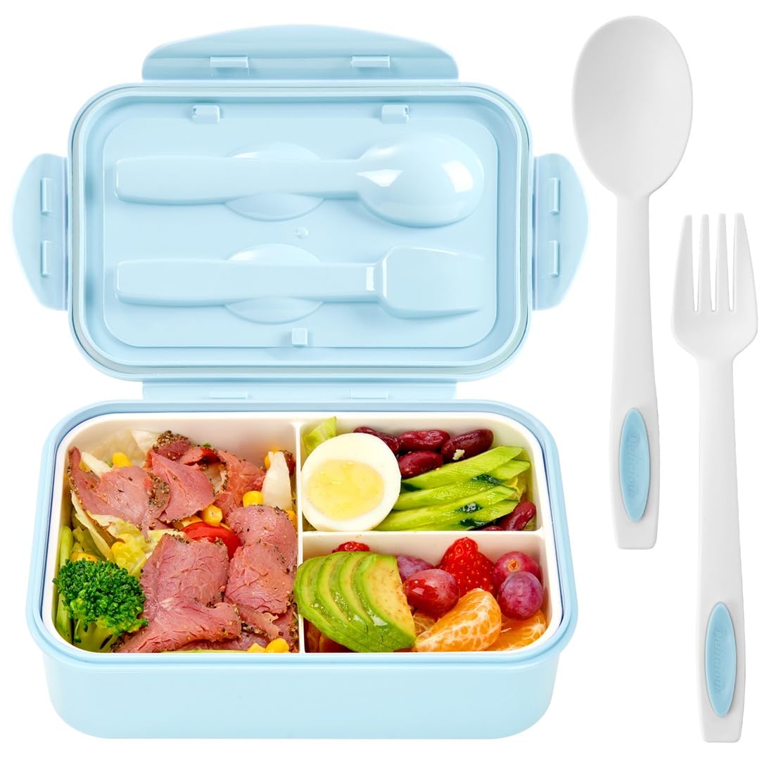 LOVINA Bento Boxes for Adults - 1100ML Bento Lunch Box Container For Kids