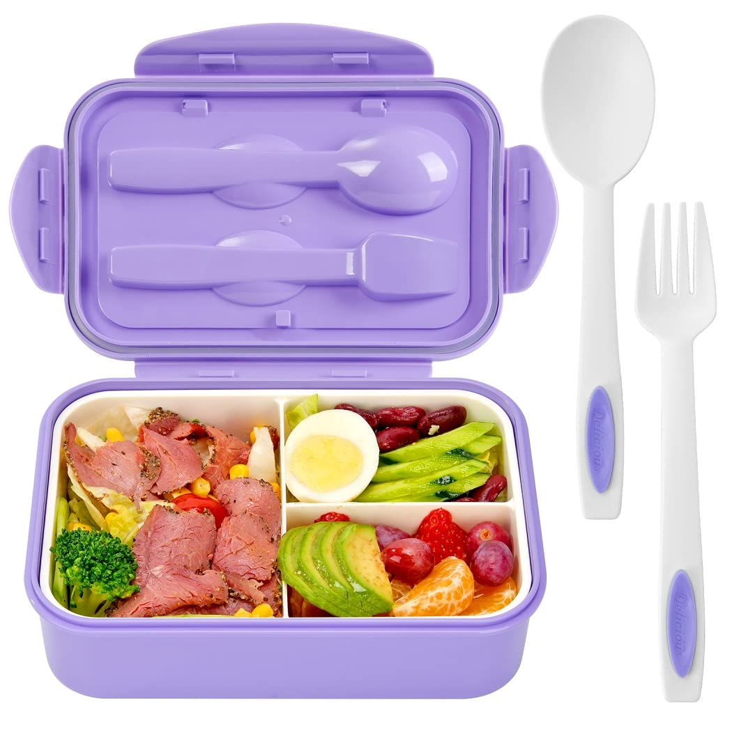 LOVINA Bento Boxes for Adults - 1100ML Bento Lunch Box Container For Kids