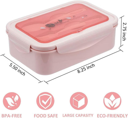 LOVINA Bento Boxes for Adults - 1100ML Bento Lunch Box Container For Kids