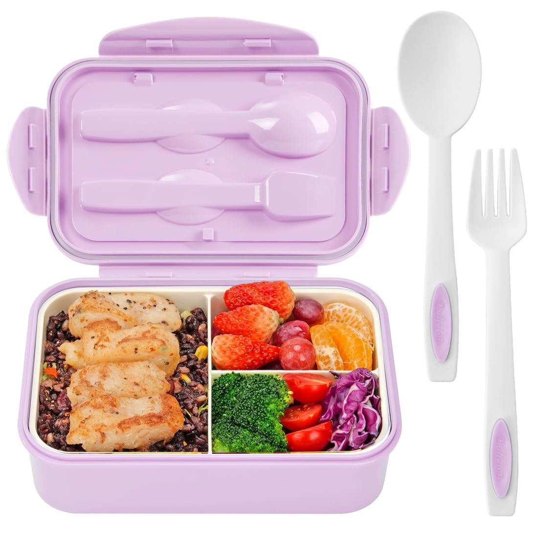 LOVINA Bento Boxes for Adults - 1100ML Bento Lunch Box Container For Kids