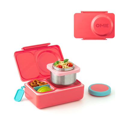 Omie OmieBox UP Kids Insulated Bento Box, Galaxy Purple