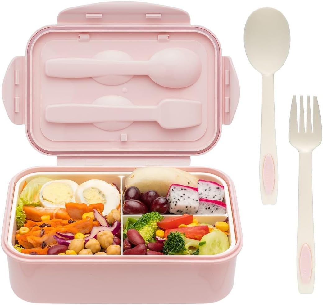 LOVINA Bento Boxes for Adults - 1100ML Bento Lunch Box Container For Kids