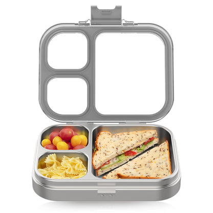 HOMEKOL Stainless Steel Bento Lunch Box, Blue, 3.3Cups