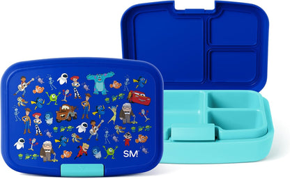 Simple Modern Disney Pixar Kids Bento Box, Lunch Box | 3 Compartments