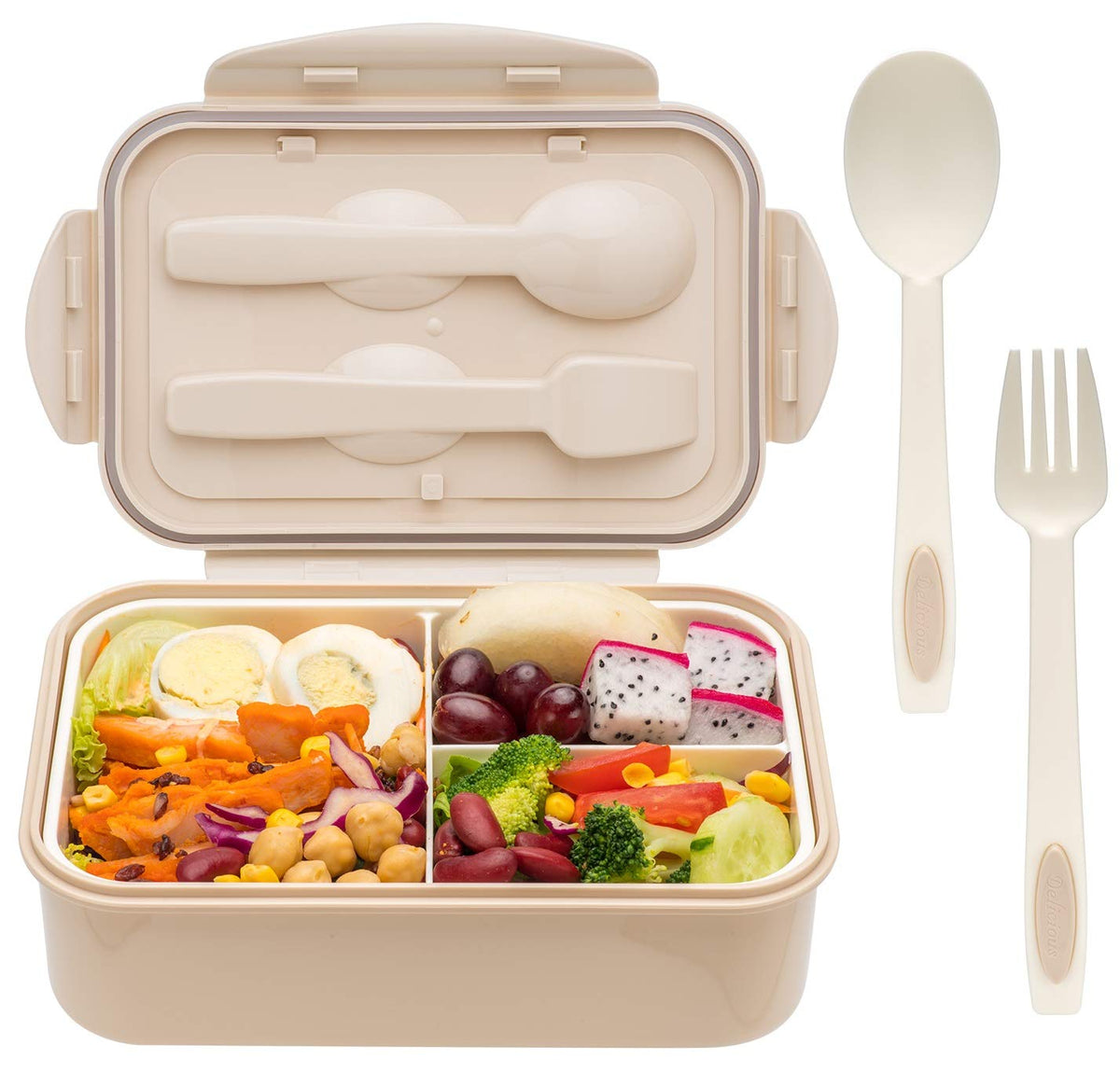 LOVINA Bento Boxes for Adults - 1100ML Bento Lunch Box Container For Kids