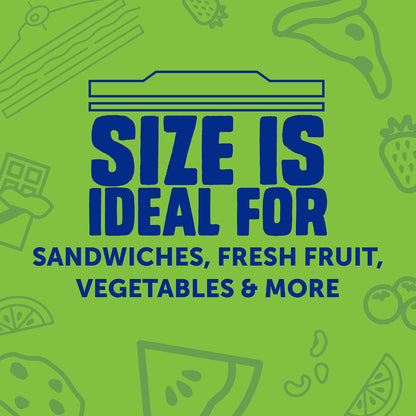 Ziploc XL Sandwich Bags, Food Storage, 90 Count (30 Count, 3-Pack)