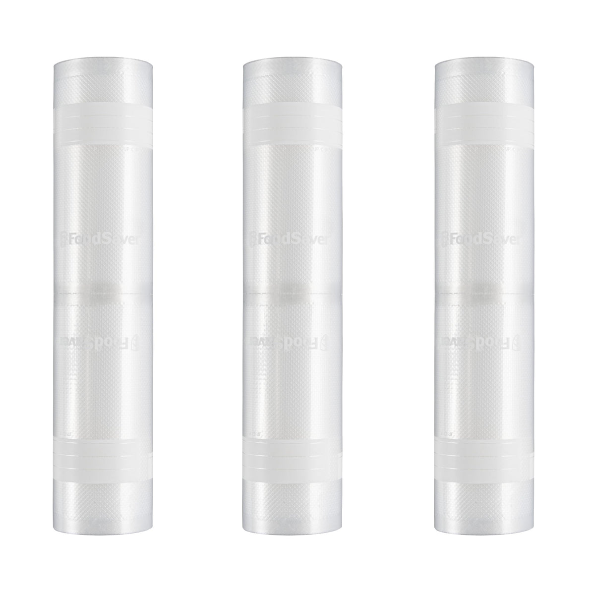 FoodSaver Custom Length Vacuum Sealer Bags Multipack, 5 Count Rolls for Airtight Food Storage and Sous Vide - Compatible with FoodSaver, 8 (2 Pack) and 11 (3 Pack)