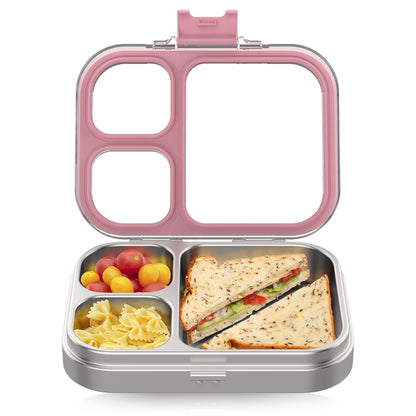 HOMEKOL Stainless Steel Bento Lunch Box, Blue, 3.3Cups