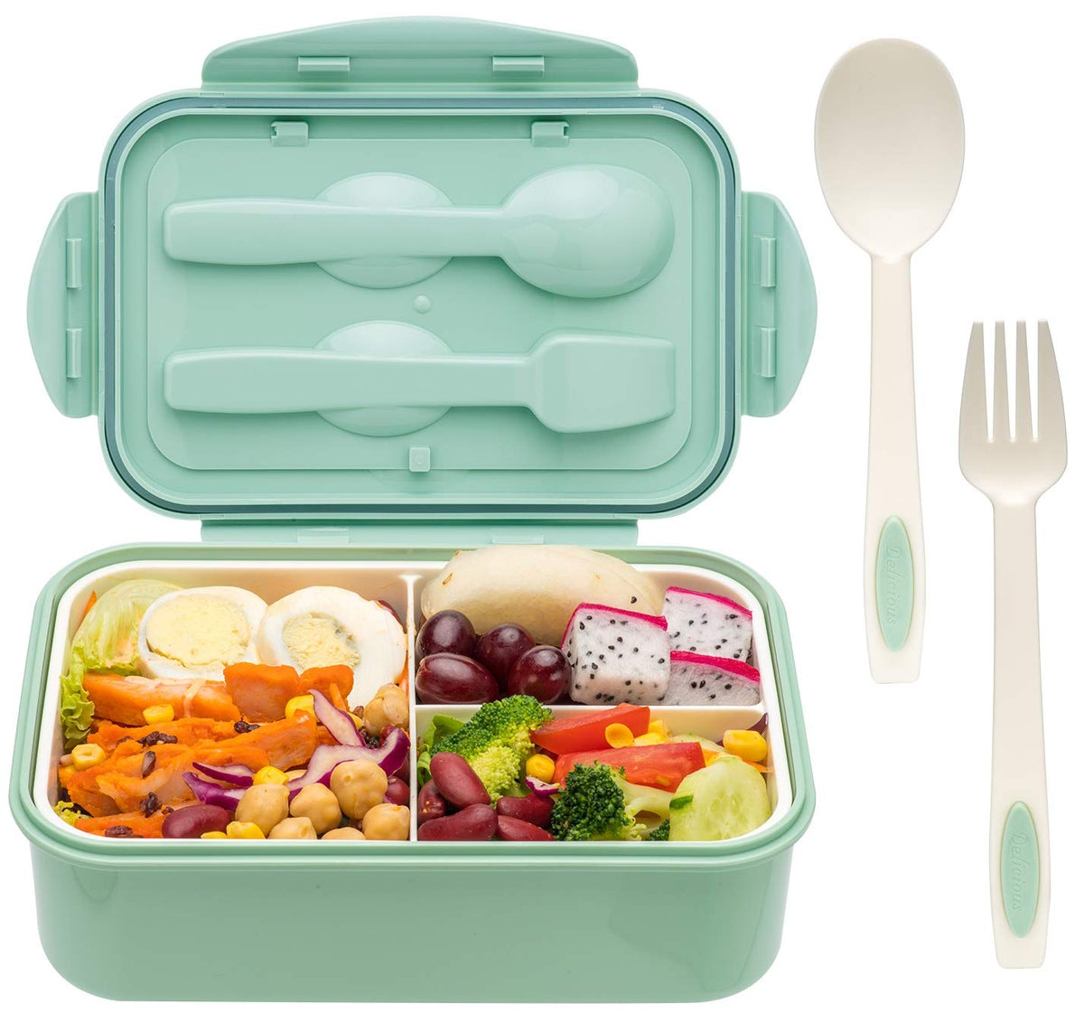 LOVINA Bento Boxes for Adults - 1100ML Bento Lunch Box Container For Kids