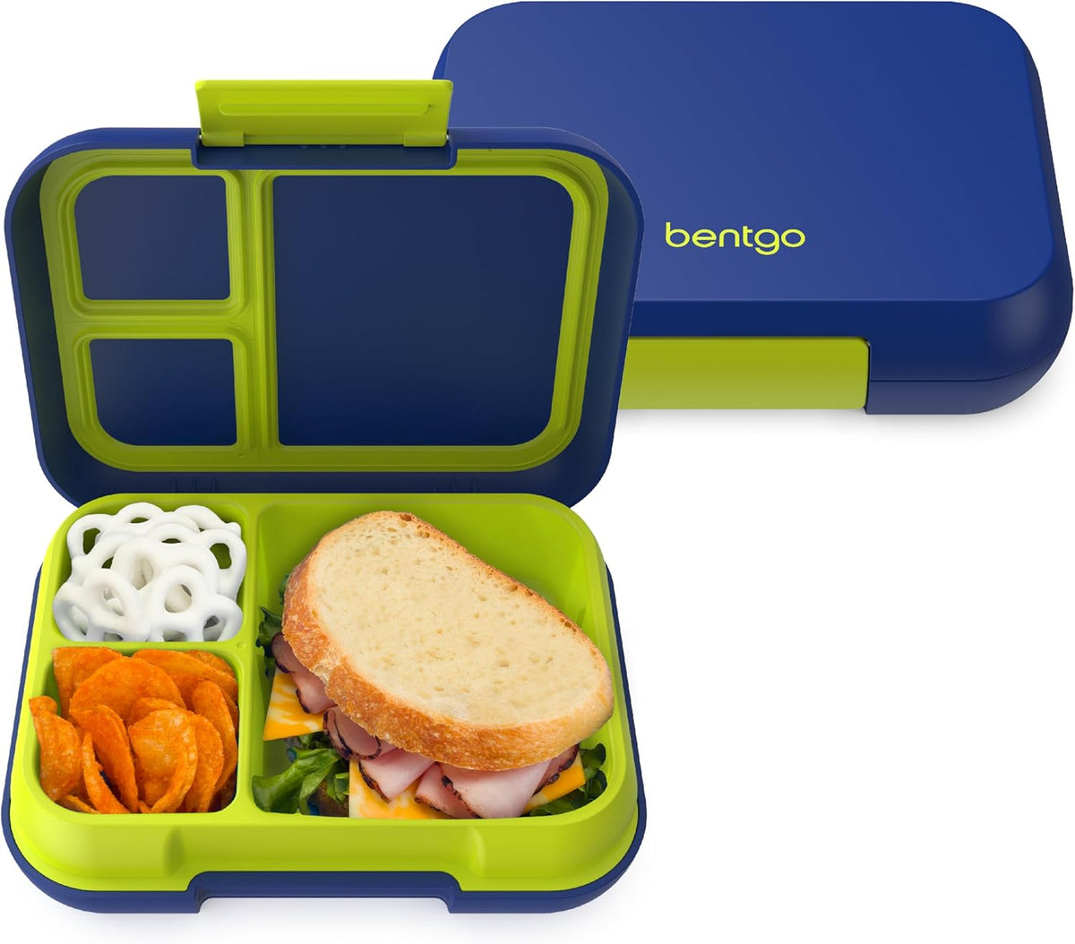 Bentgo Pop Leak-Proof 3-4 Compartment Bento-Style Lunch Box