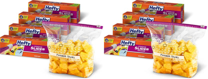 Hefty Calendar Slider Storage Bags, Quart Size, 4pk, 40ct (160 Total)