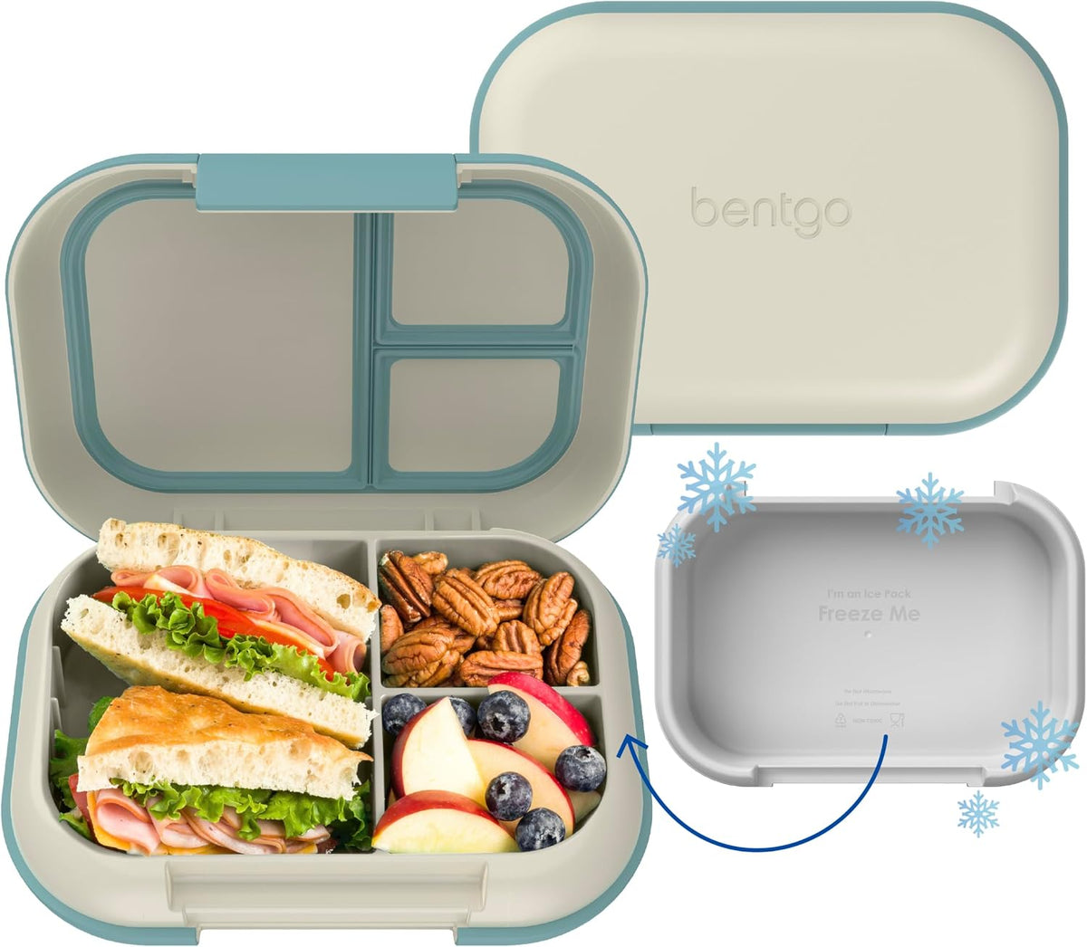 Bentgo Chill Max Leak-Proof XL Bento-Style 3 or 4 Compartment Lunch Box