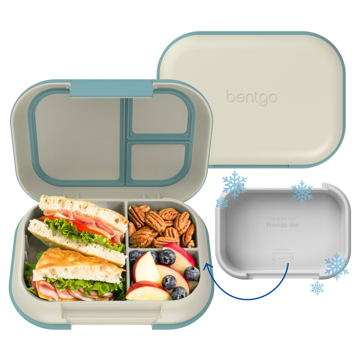 Bentgo Chill Max Leak-Proof XL Bento-Style 3 or 4 Compartment Lunch Box