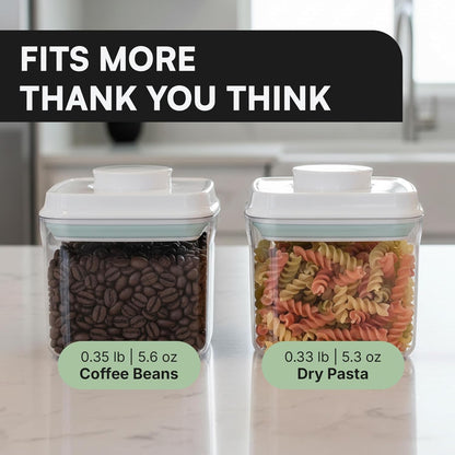 Bop Top Airtight Food Storage Containers | Pop-Top Lid | 2 Cups / 16 Oz