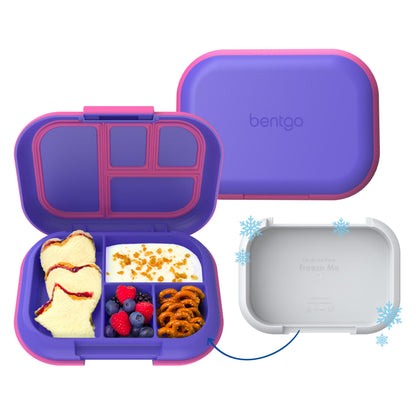 Bentgo Chill Kids 4-Compartment Bento Box Leakproof Lunch Box