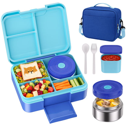 HOMETALL Bento Lunch Box for Kids, 8.5oz Food Thermo, Insulated Lunch Bags