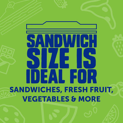Ziploc Food Storage & Sandwich Bags Variety Pack, 190 Total Bags