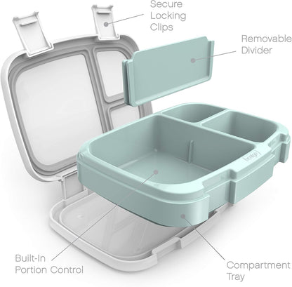 Bentgo Fresh 3-Pack Meal Prep Lunch Box Set with 3-Compartment Trays