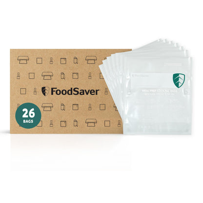 FoodSaver Quart Pre-Cut Vacuum Seal Bags, Easy Use Vacuum Storage Bags, Align to Seal and Tear to Open Vacuum Sealer Storage Bags, 43 Pack