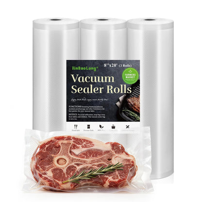 Vacuum Sealer Bags For Food 6 Pack, Kitchen Essentials