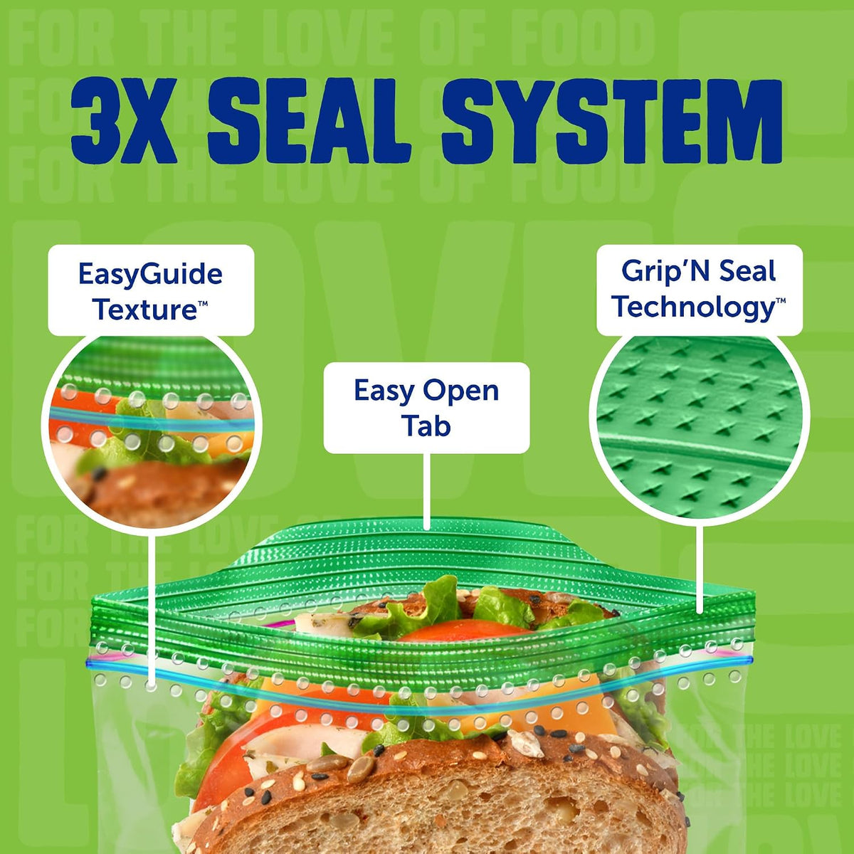 Ziploc Food Storage & Sandwich Bags Variety Pack, 635 Total Bags