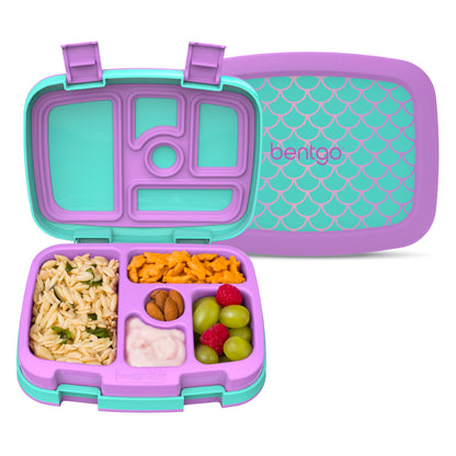 Bentgo Kids Prints Leak-Proof 5-Compartment Bento-Style Kids Lunch Box