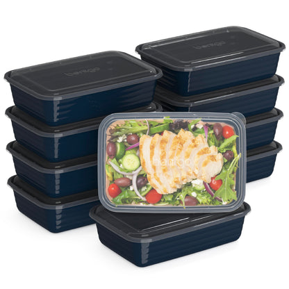 Bentgo Prep Meal Prep Containers with Lids, 20 Piece, PFAS & BPA-Free