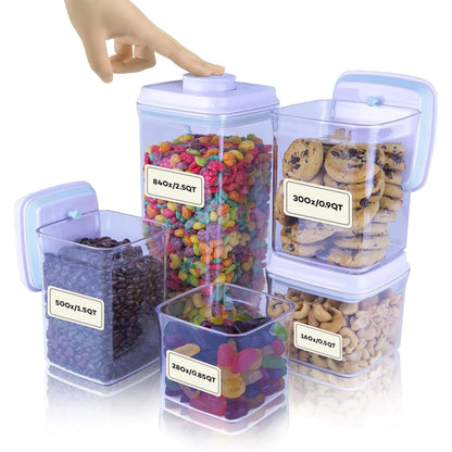 Bop Top Airtight Food Storage Containers | Pop-Top Lid | 2 Cups / 16 Oz