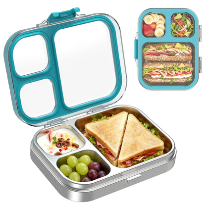 LOHASOK Stainless Steel Bento Lunch Box, 800ml, Pink