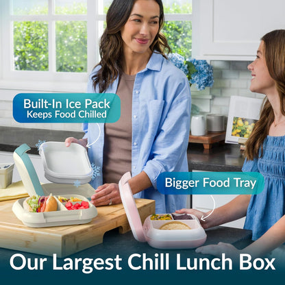 Bentgo Chill Max Leak-Proof XL Bento-Style 3 or 4 Compartment Lunch Box