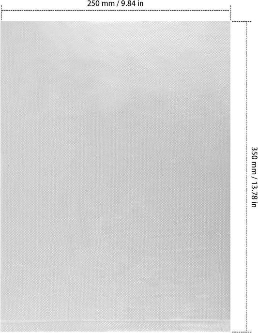 1000 Count 10 x 14 Inches Plastic Produce Bags Roll,Clear