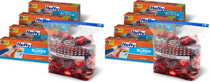 Hefty Calendar Slider Freezer Bags, Gallon Size, 4pk, 25ct (100 Total)