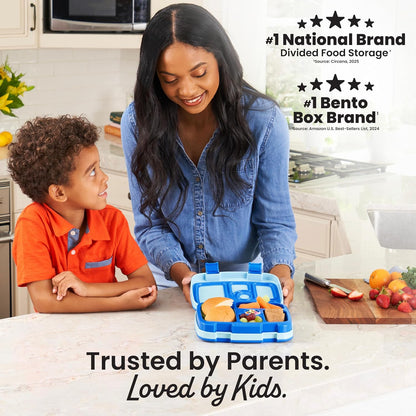 Bentgo Kids Bento-Style 5-Compartment Leak-Proof Lunch Box