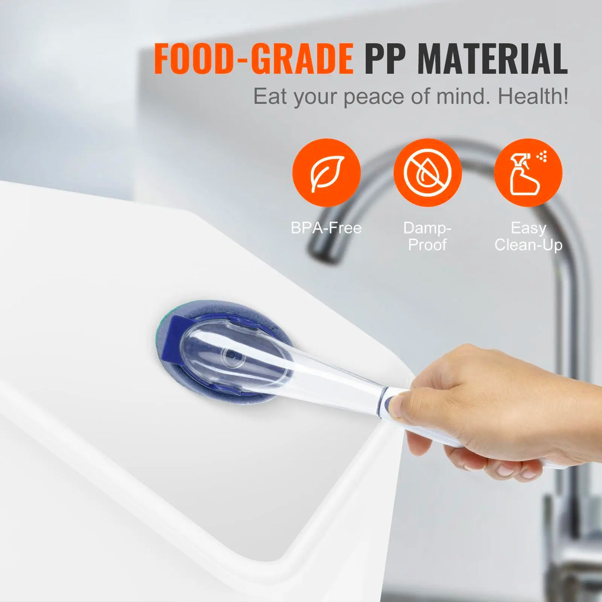 【Back to School】VEVOR Heavy Duty Stackable Plastic Food Storage Container, 15L-50L Dispenser Bin with Measuring Cups, Attachable Casters, Airtight Leakproof Lid, PP Material for Dog Pet Food, Kitchen Rice Cereal Flour, Heavy Duty Containers, Food Containe